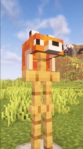 Minecraft FOX HELMET #minecraft #shorts
