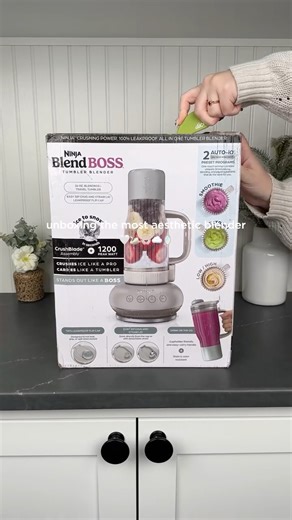 Ninja Kitchen on Instagram: "Pinch us, is this a dream? 😍☁️ #NinjaBlendBoss #ASMRUnboxing #Tumblers"