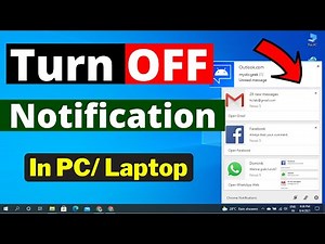 How To Disable All App Notifications In Windows 10 |PC/Laptop Me Notification Off Kaise Kare