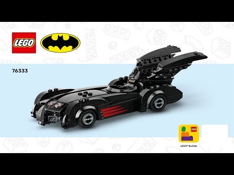 LEGO Instructions - DC Comics Super Heroes - 76333 - Batman & Robin Batmobile - Legendary Batmobile…