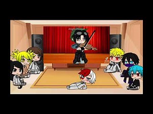 MHA reacts to singer deku~~AU~~ (parte 1/3)