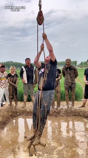 Don't Miss Out on the Hilarious Mud Pit Ladder Fail Compilation #funny