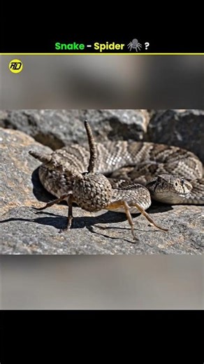 Spider-tailed horned viper