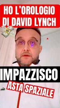 DAVID LYNCH: I WON HIS WATCH AT AUCTION!!