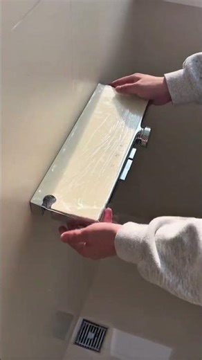 Inserting a quick and tight fitting part on the surface of a cabinet and storage drawer #woodworking