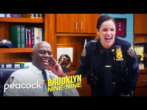 Amy being Captain Holt's daughter for 20 minutes straight | Brooklyn Nine-Nine