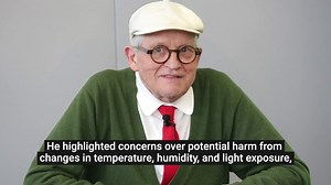 David Hockney slams plans to bring Bayeux Tapestry to UK