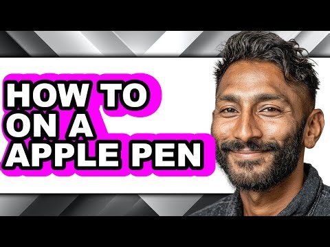 How to on a Apple Pen - Step by Step