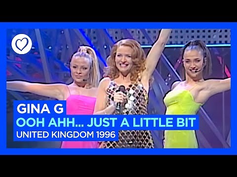 Gina G - Ooh Aah… Just A Little Bit | United Kingdom 🇬🇧 | Live - Grand Final - Eurovision 1996
