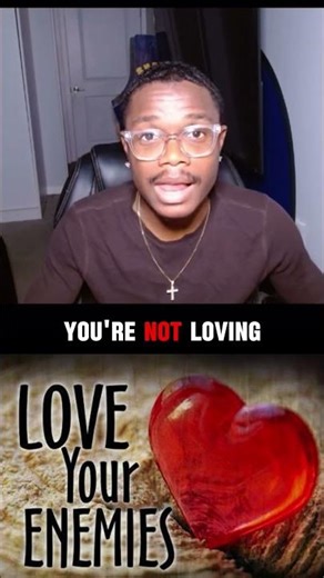 WE must LOVE OUR ENEMIES… so we can SAVE them from the evil works in their hearts… LOVE cancels HATE