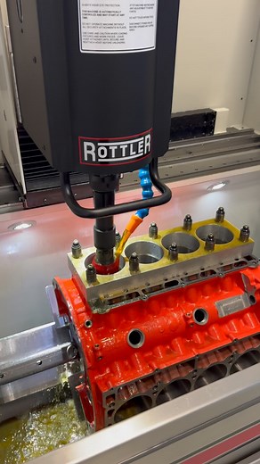 1500HP 426 HEMI Dart block getting CNC honed for @niche_motorsportsaz @rottlermfg We precision machine and torque plate CNC hone every block because it maximizes performance and reliability for our engines, long blocks, and short blocks. The Rottler H85AXY technology has incredible consistency and accuracy, which is so important for engine performance.#hemi #racing #precision | DSR Performance Parts