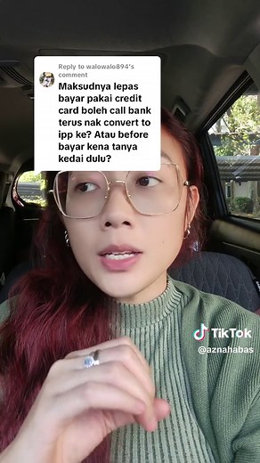 Replying to @walowalo894 I hope you paham better now...ada 2 feature CC yg berlainan actually dlm soalan ni. #creditcard #banking #financialeducation101 #financialliteracy