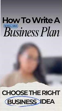 Business Plan: How to Choose the Right Business Idea #businessideas