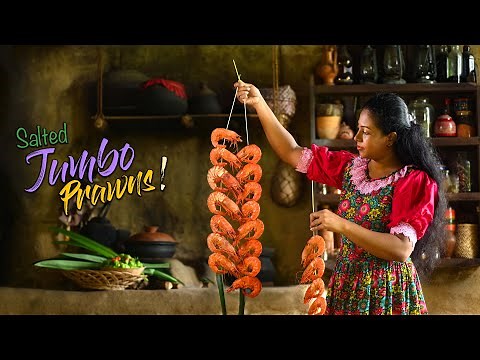 These dried Jumbo Prawns were the star of the Lunch table, but Secret of Breakfast! | Traditional Me