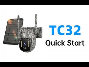 4G Trail Camera TC32: Quick Start & APP Connection