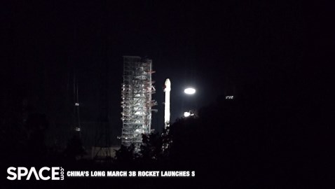 Blastoff! China’s Long March 3B rocket launches Shiyan-21 satellite