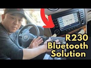 FINALLY! R230 Head Unit Bluetooth Upgrade: CarPlay/Android Auto WITHOUT New Radio