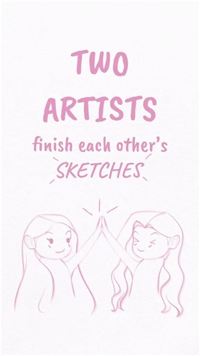 Art collab with a friend!!✨🤗 #art #drawing #artcollaboration #digitalart #illustrator #digitalart