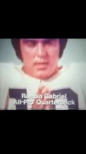 Roman Gabriel for Burger King 1969 | Daily Historical Pictures and Videos