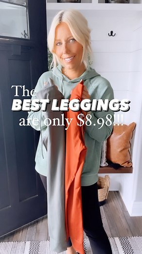 You are not going to believe these new @walmart leggings until you get your hands on them!!! They look and feel like a luxury brand but they are only $8.98!!!! These new fall arrivals are 🔥🔥🔥🔥 ⬇️⬇️⬇️. Long sleeve tees small Hoodie medium Leggings medium Adidas sized down 1/2 size Sneakers sized up 1/2 size Clogs TTS (go up if between sizes) Follow my shop @groceryglammama on the @shop.LTK app to shop this post and get my exclusive app-only content! #liketkit #LTKstyletip #LTKunder100 #LTKund