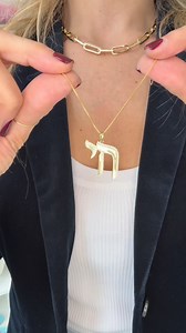 The necklace everyone's obsessed with. Bold, meaningful, and made to turn heads. | Adam Marc Jewels