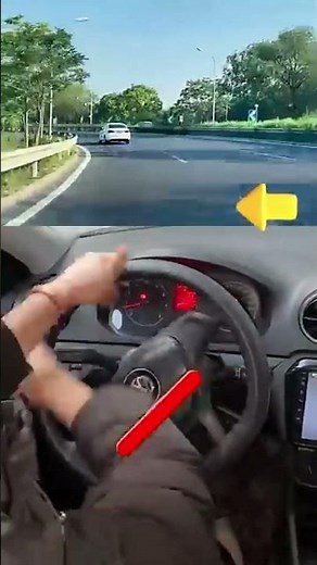 How to turn the steering wheel while driving