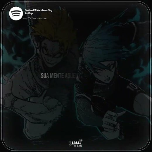 Bastard x Manshine City - Anirap #rapgeek #anime #bluelock