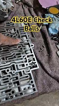 #4l60e #checkballs #valvebody #transmission #diy