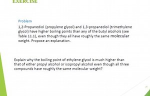 Problem1,2-Propanediol (propylene glycol) and 1,3-propanediol... | Filo