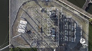 Ever heard of an AquaDam? This innovative barrier protected a St. Augustine substation from storm surge during Hurricane Dorian, keeping the lights on for nearly 6,500 customers. | Florida Power & Light