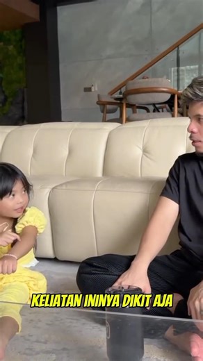 reaksi papata Ameena minta izin mau pakai baju seksi saat liburan ke bali #ameena #attahalilintar