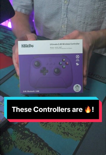 If you've never heard of 8BitDo before, you're welcome. These controllers are the BEST. #8bitdo #gamingaccessories #controller