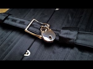 Unboxing A Silk Lined Locking Corset.