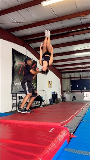 Round Off, Back Handspring, Back Tuck! 🤩🎥✨