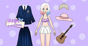 Download & Play Magic Paper Dolls: DIY Games on PC & Mac (Emulator)