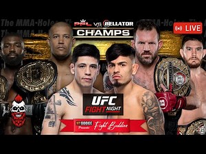 🔴UFC Fight Night: Moreno vs Royval 2 + PFL vs Bellator: CHAMPS | LIVE Stream Commentary!