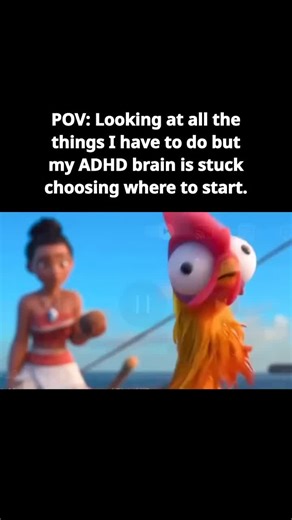 When you have a long to-do list but your brain just decides to stare into space instead. It’s like being trapped in a loop where you really want to be productive, but you have zero idea where to actually begin. Trying to pick the first task is the hardest part of the entire day 😂 What is the one task you have been putting off for way too long? Follow @get_inflow for more 💗 ------------------------------------------ ADHD brain? We've got you. Take the first step with the free ADHD Traits Quiz —