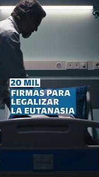 Buscan legalizar eutanasia: ¿debería una persona decidir cuándo morir? #shorts