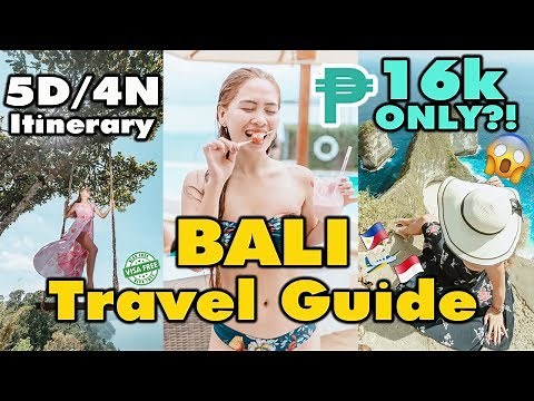 ULTIMATE BALI TRAVEL GUIDE (Itinerary, Budget/Expenses, Travel Tips) ✨❤️