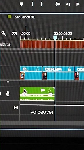 How to record voiceovers in adobe premiere pro