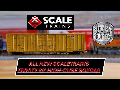 FIRST LOOK - Brand New N Scale Boxcar From SCALETRAINS