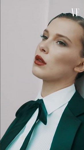 Millie Bobby Brown for her Vanity Fair cover shoot.
