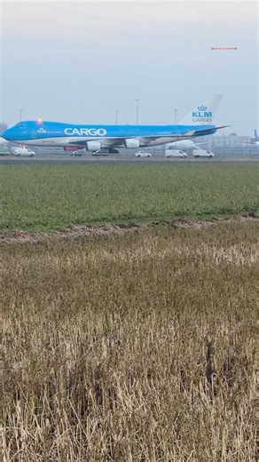 BOEING 747 KLM AMSTERDAM TO MIAMI TAXIING SCHIPHOL AIRPORT PHCKB #aviation #planespotting #airport