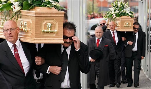 Barry Chuckle: Celebrities arrive for funeral in Rotherham
