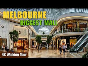 Australia's Biggest Luxury Shopping Centre🛍️ | Chadstone 4K Walking Tour