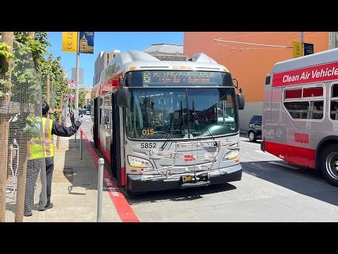 ⁴ᴷ⁶⁰ SF MUNI June 2025 Service Changes - 6 Hayes/Parnassus & Weekday 5 Fulton