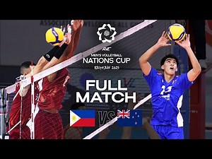 Philippines vs. New Zealand - Playoffs | AVC Men's Nations Cup 2025