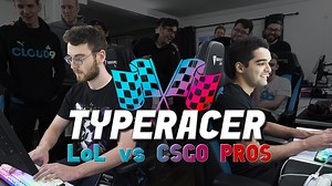 19K views · 236 reactions | Finally the time has come for the video you've all been waiting for - C9 LoL vs. C9 CS:GO in Typeracer! Which team can type faster and more accurately than the other one? Watch now to find out! | Cloud9 Esports | Facebook