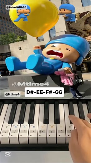 Pocoyo Vad Boyz: Legs in the Air, Panic on the Face! 🎈🦵💦 @Mtime4 - Piano Tutorial