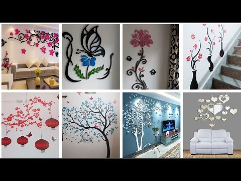 Wall Sticker Design Ideas 2023 || Room Decorating Ideas || Wall Stickers || Wall Design